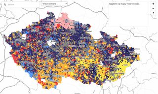 Jak volili vaši sousedi? Prohlédněte si nejpodrobnější mapu volebních výsledků